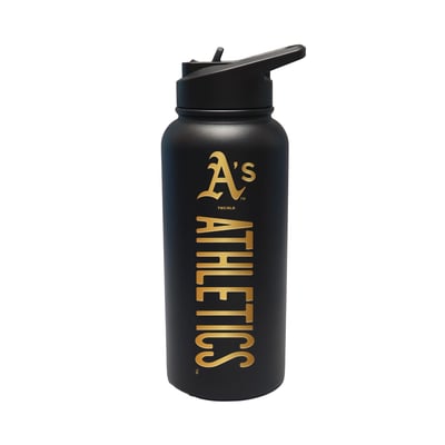 Athletics The Memory Company 32oz. Stainless Steel Gold Lettering Tumbler
