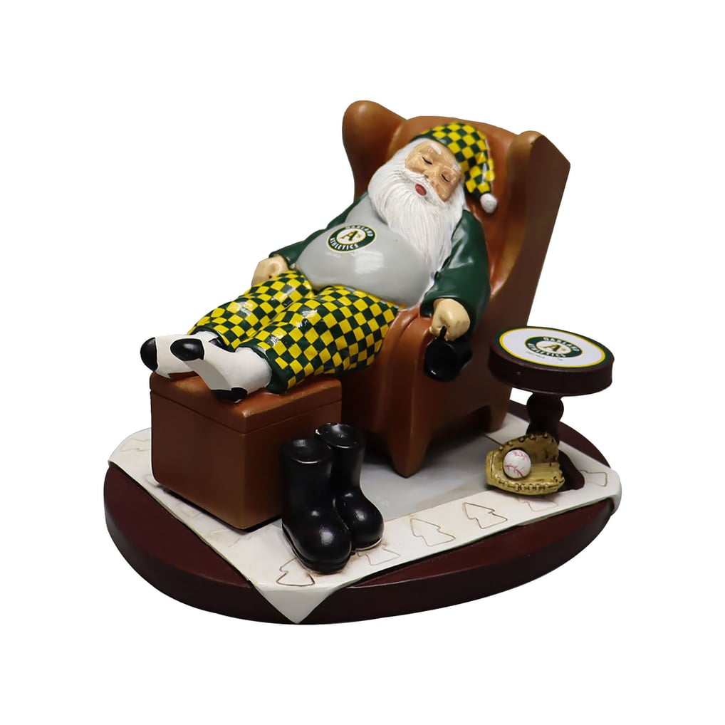 Athletics The Memory Company Resting Santa Figurine