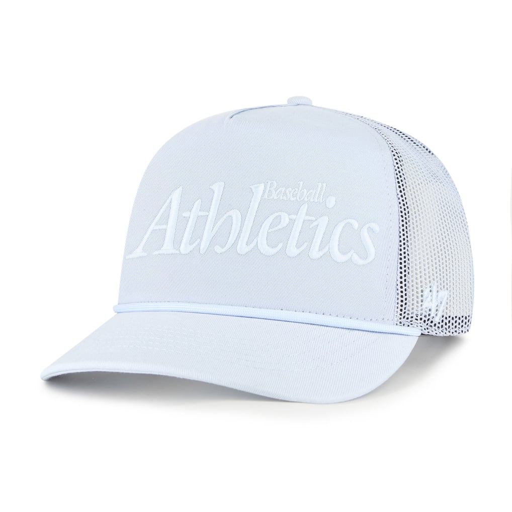 Athletics '47 Unisex Foundation Script Hitch Adjustable Trucker Hat - Light Blue