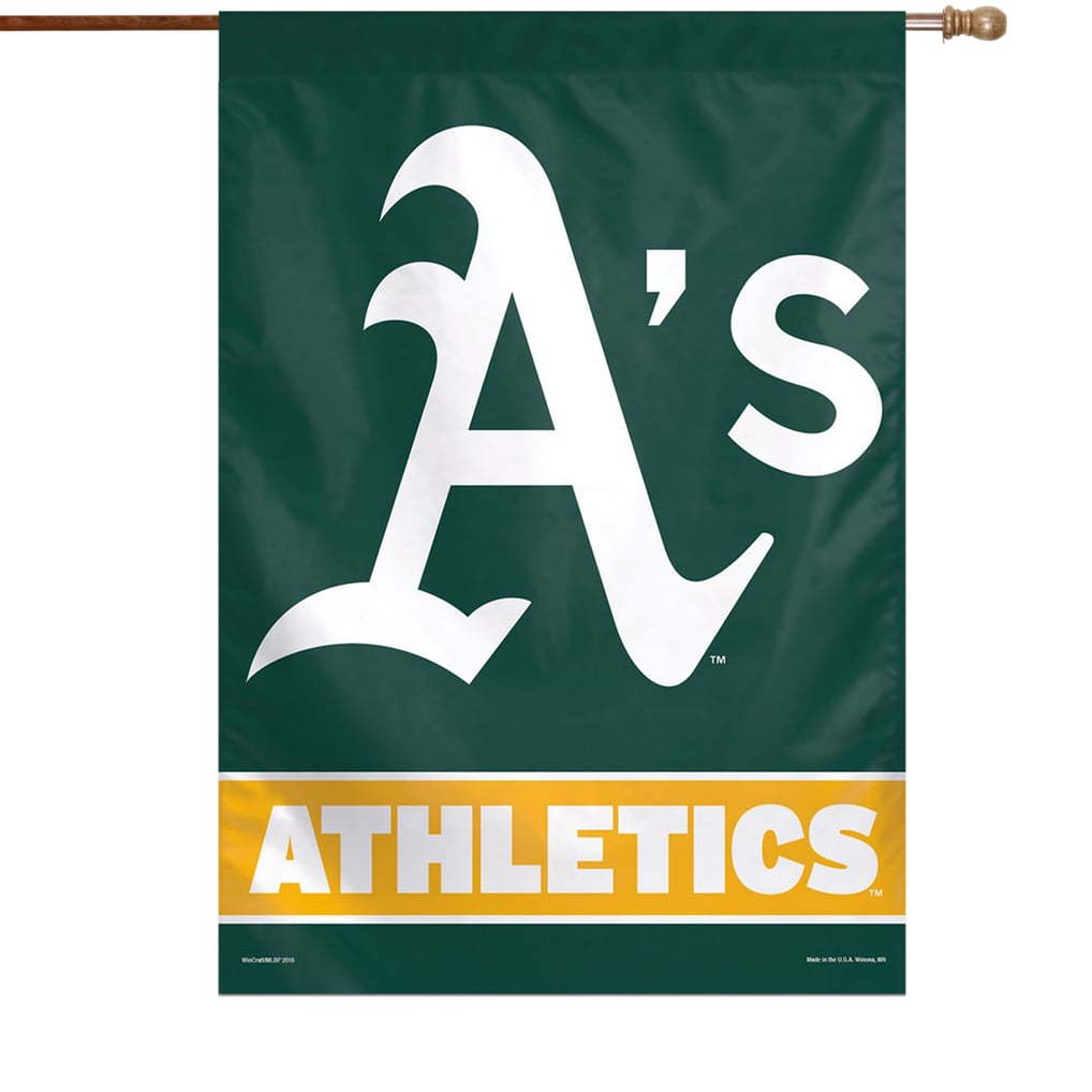 Athletics WinCraft 28" x 40" Wordmark House Flag