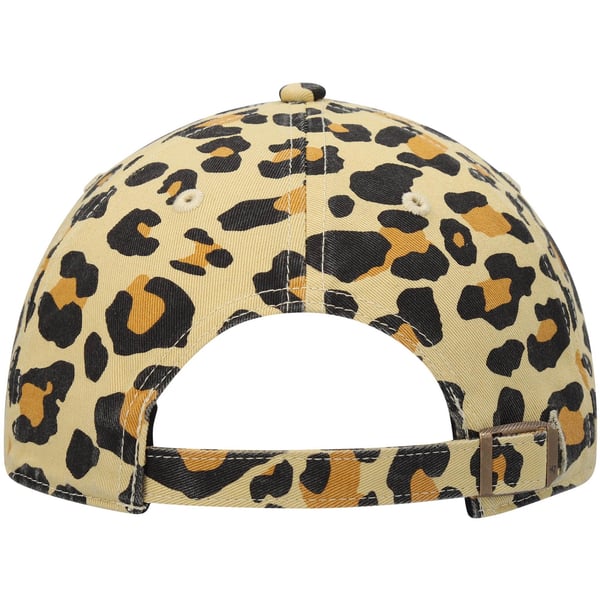 NEW ’47 women\'s chicago cubs bagheera cheetah clean up adjustable hat in tan CHICAGO CUBS WOMEN main image 2