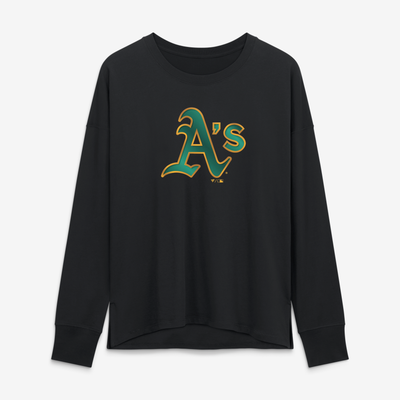 Athletics Women's Forged Mascot Long Sleeve T-Shirt - Black