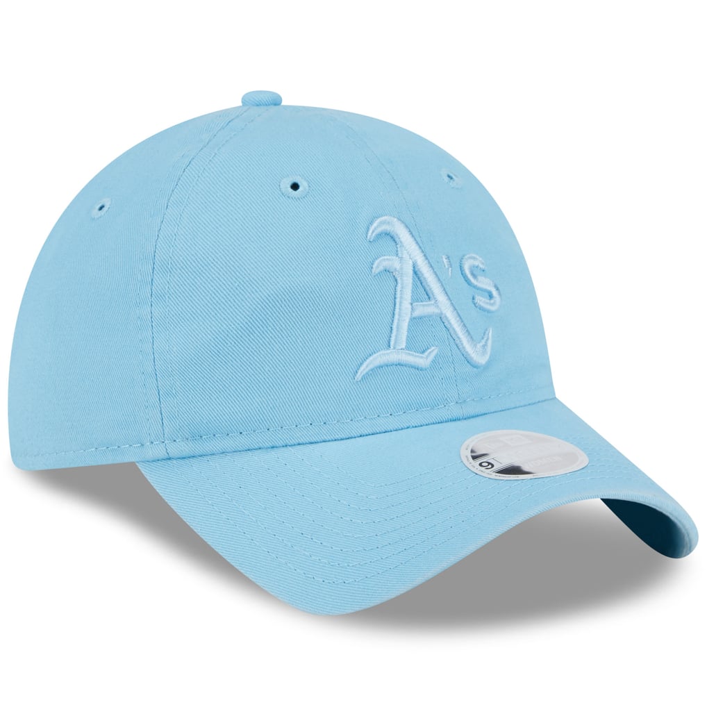 Athletics New Era Women's Doscientos Core Classic 9TWENTY Adjustable Hat - Light Blue