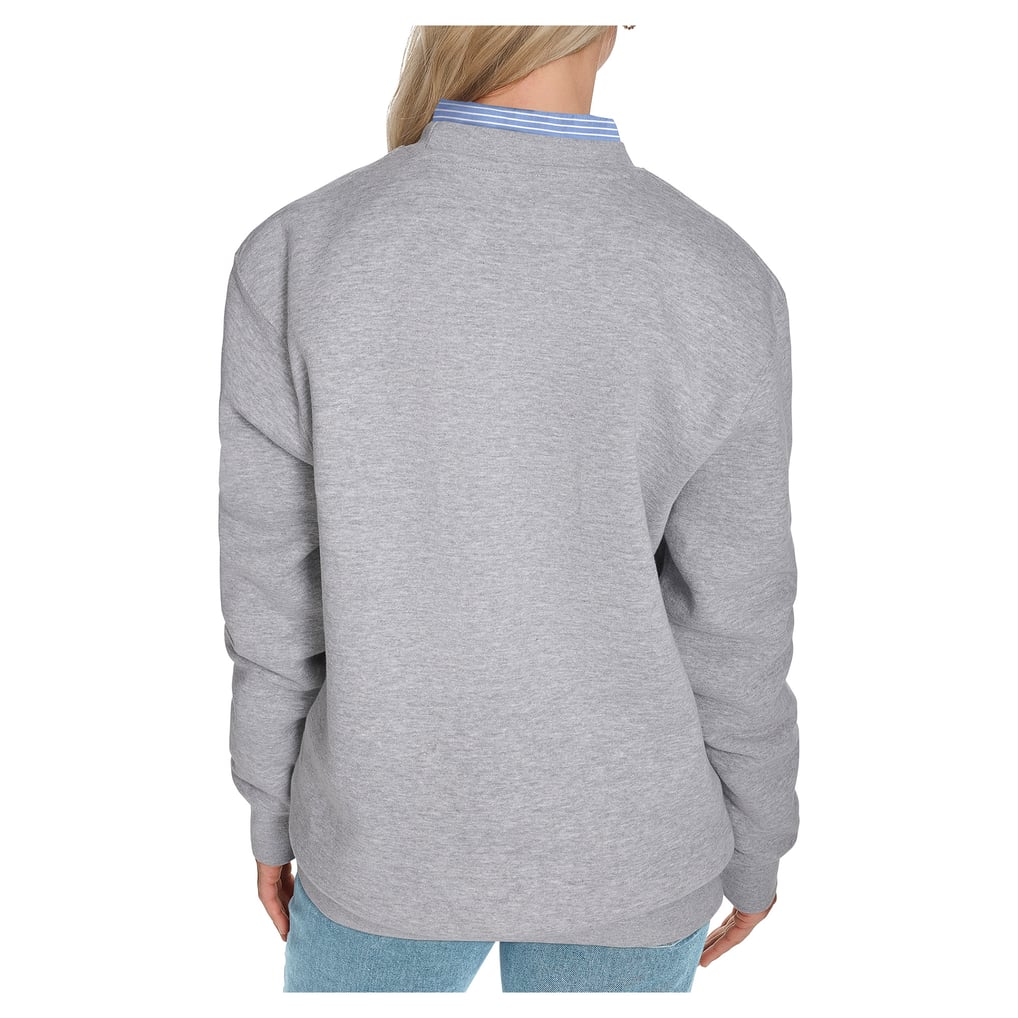 Athletics Starter Women's Pennant Flag Fleece Sweatshirt - Gray
