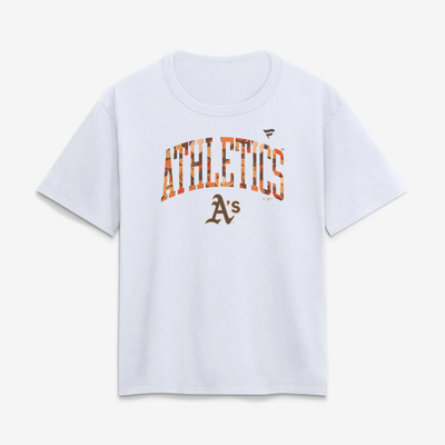Athletics Women's Fall Wordmark T-Shirt - White