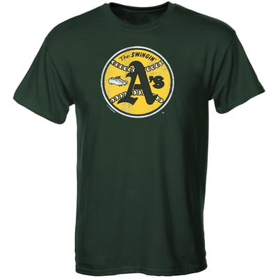 Athletics Soft as a Grape Youth Cooperstown Collection T-Shirt - Green