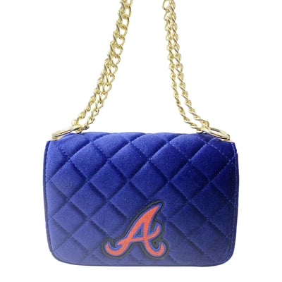  Atlanta Braves FABGATING by Cuce  Velvet Crossbody Purse