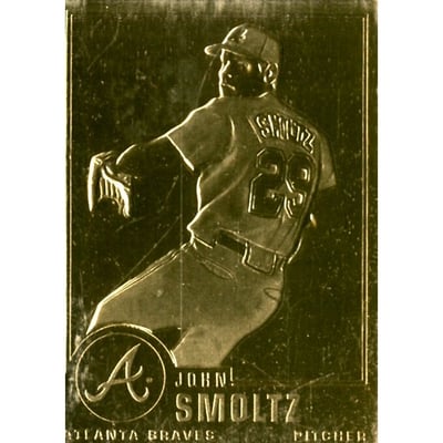 1996-03 Danbury Mint #90 John Smoltz
