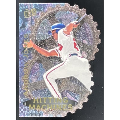 1997 Fleer Ultra Hitting Machines #1 Andruw Jones