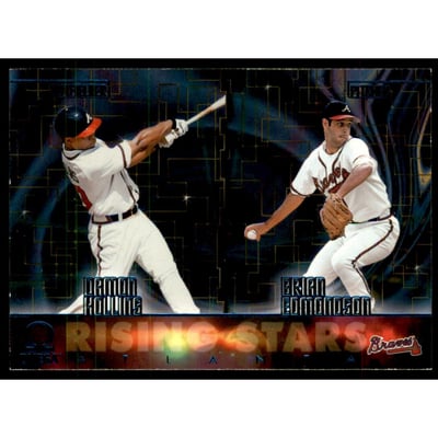 1998 Pacific Omega Rising Stars Tier 1 #10 D.Hollins/B.Edmondson