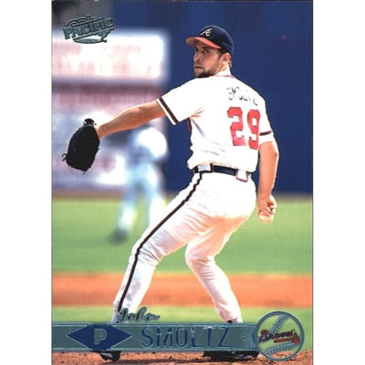 1999 Pacific Platinum Blue #42 John Smoltz