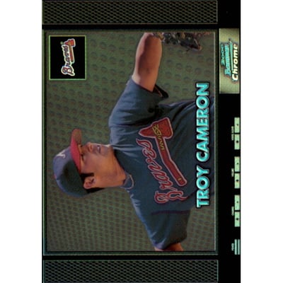 2000 Bowman Chrome Retro/Future Refractors #251 Troy Cameron