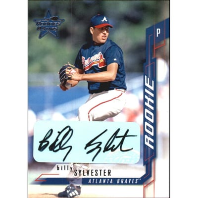 2001 Leaf Rookies and Stars Autographs #133 Billy Sylvester/250 *