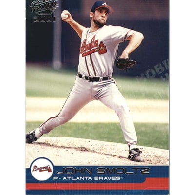 2001 Pacific Hobby LTD #45 John Smoltz