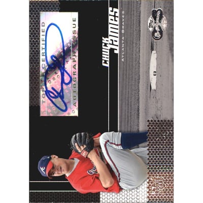 2006 Topps Co-Signers #112 Chuck James AU F (RC)