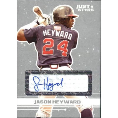 2008 Just Stars Autographs Silver #12 Jason Heyward