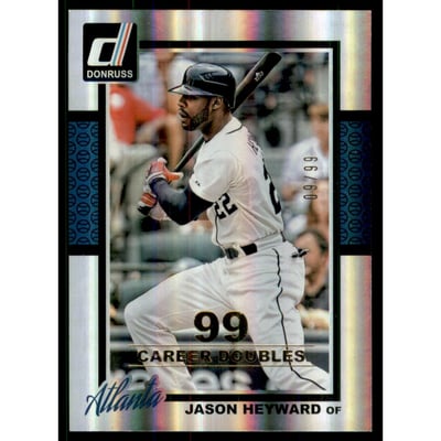 2014 Donruss Stat Line Career #66 Jason Heyward/99