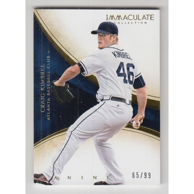 2014 Immaculate Collection #83 Craig Kimbrel