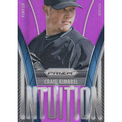 2014 Panini Prizm Intuition Prizms Purple #11 Craig Kimbrel