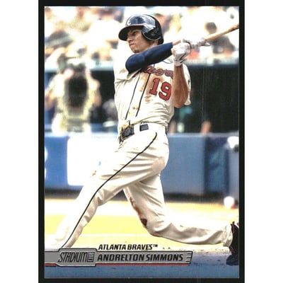 2014 Stadium Club Foilboard #116 Andrelton Simmons