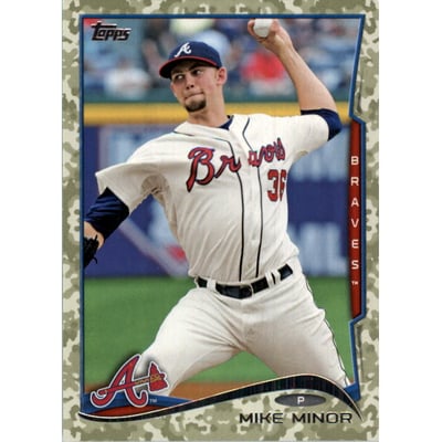 2014 Topps Camo #316 Mike Minor