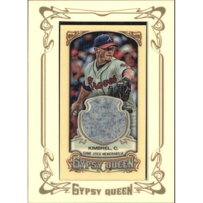 2014 Topps Gypsy Queen Framed Mini Relics #GMRCK Craig Kimbrel