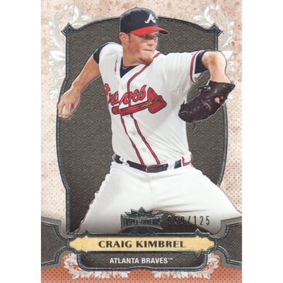2014 Topps Triple Threads Amber #53 Craig Kimbrel