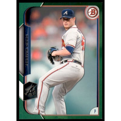 2015 Bowman Green #28 Craig Kimbrel