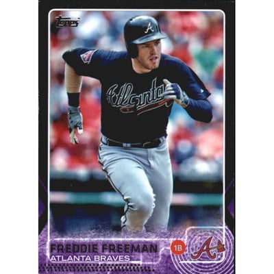 2015 Topps Toys R Us Purple Border #80 Adam Wainwright