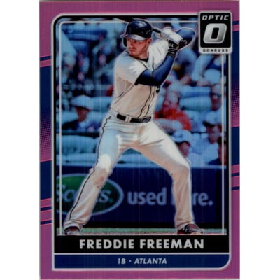 2016 Donruss Optic Pink #96 Freddie Freeman