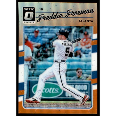 2017 Donruss Optic Orange #69 Freddie Freeman/199