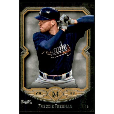 2017 Topps Museum Collection Copper #46 Freddie Freeman