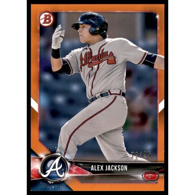 2018 Bowman Prospects Orange #BP9 Alex Jackson