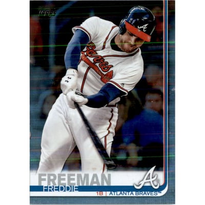 2019 Topps Rainbow Foil #183 Freddie Freeman