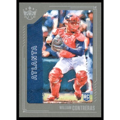 2021 Diamond Kings Gray Frame #34 William Contreras