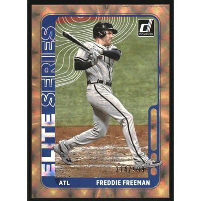 2021 Donruss Elite Series #10 Freddie Freeman