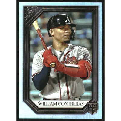 2021 Topps Gallery Rainbow Foil #41 William Contreras