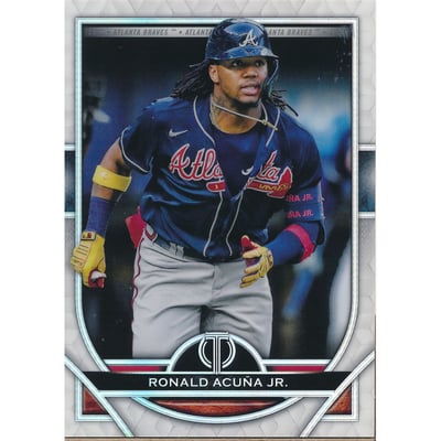 2021 Topps Tribute #49 Ronald Acuna Jr.