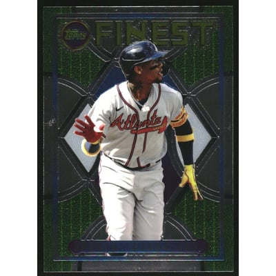 2022 Finest Flashbacks #135 Ronald Acuna Jr.
