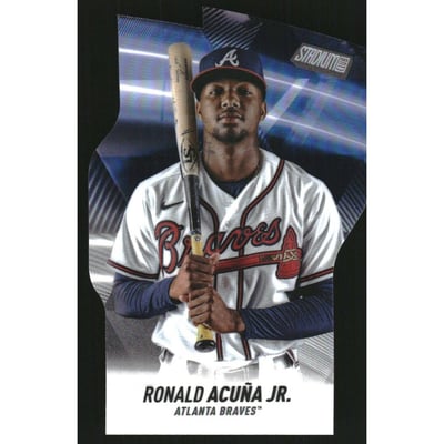 2022 Stadium Club Triumvirates #T30 Ronald Acuna Jr.
