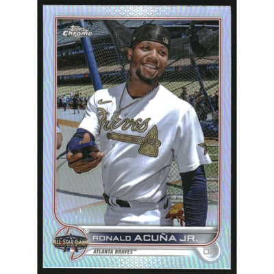 2022 Topps Chrome Update '22 All Star Game #ASGC17 Ronald Acuna Jr.