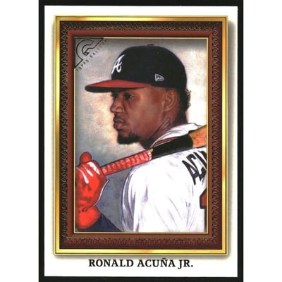 2022 Topps Gallery Portrait Gallery #PG16 Ronald Acuna Jr.