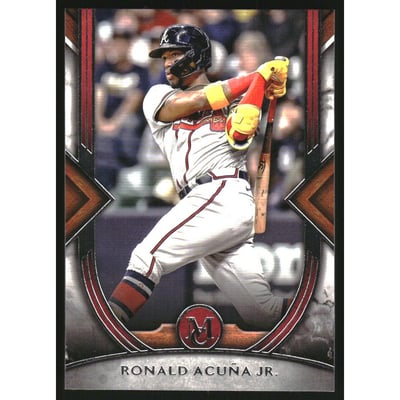 2022 Topps Museum Collection #46 Ronald Acuna Jr.