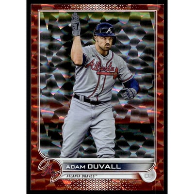 2022 Topps Orange Foilboard #279 Adam Duvall