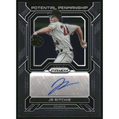 2023 Panini Prizm Potential Penmanship #25 JR Ritchie