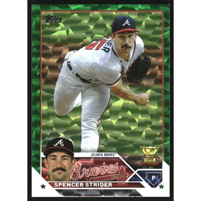 2023 Topps Green Foil #602 Spencer Strider