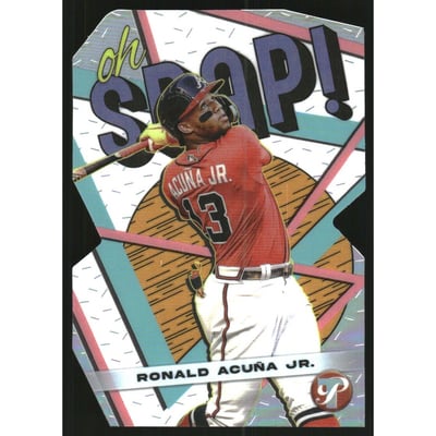 2023 Topps Pristine Oh Snap #OS2 Ronald Acuna Jr.