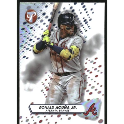 2023 Topps Pristine Refractors #85 Ronald Acuna Jr.
