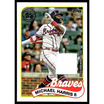 2024 Topps '89 Topps Relics #89BRMH Michael Harris II