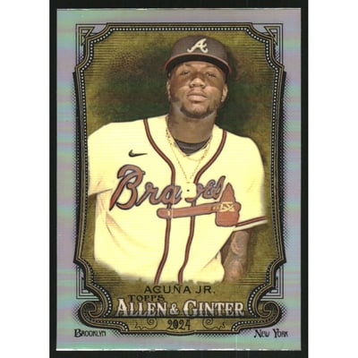2024 Topps Allen and Ginter Chrome Refractors #20 Ronald Acuna Jr.